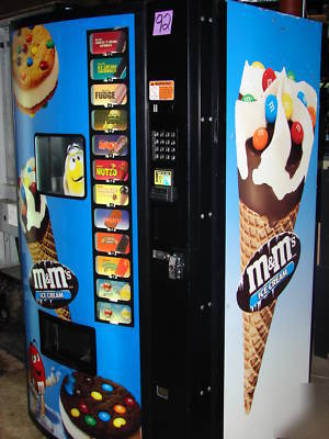 FASTCORP820 frozen ice cream vending snack food machine