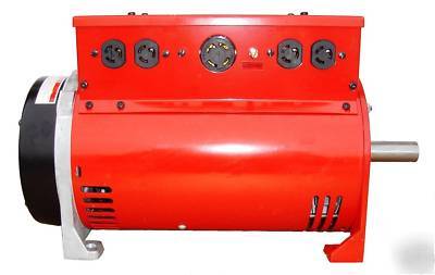 Generator - belt drive driven - 7,200 watts - 120/240V