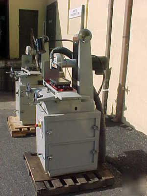 Harig 612 handfeed surface grinder built in dust collec