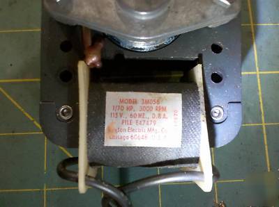 3E65 motor 3M056 dayton electric (chicago il usa) 115