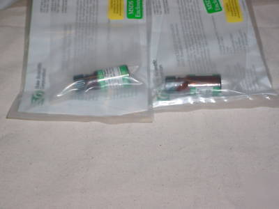 8 pc lot of vlsi resistivity & duke particle standards