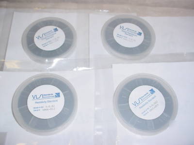 8 pc lot of vlsi resistivity & duke particle standards