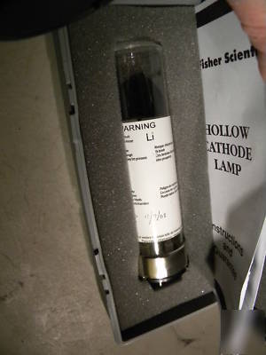 Fisherbrand hollow cathode lamp 14-386-102V lithium