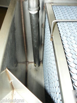 Fpi systems metal plating parts washer oil skimmer 