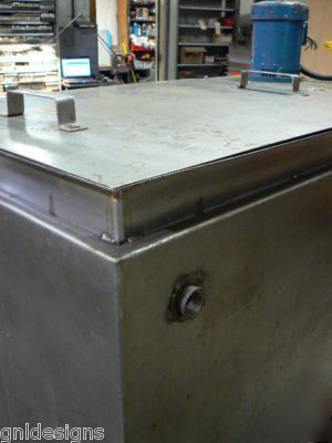 Fpi systems metal plating parts washer oil skimmer 