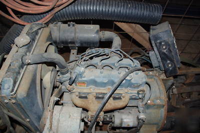 New kubota V1100 diesel engine 690 hrs since 