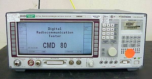 Tektronix CMD80 B1/B3/B4/B60/B62/B81/K1/K2 comm t/s