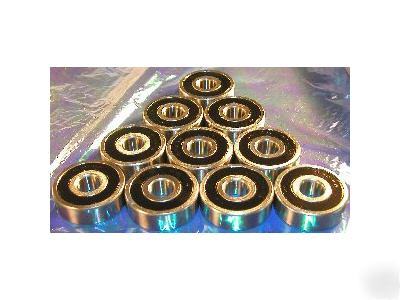 10 bearings 6203-2RS 17 x 40 x 12 6203RS bearing rs