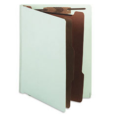 15 letter size 6-section et classification file folders