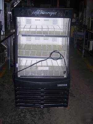 Beverage air open curtain merchadiser