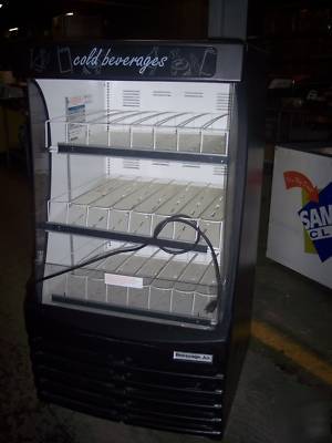 Beverage air open curtain merchadiser