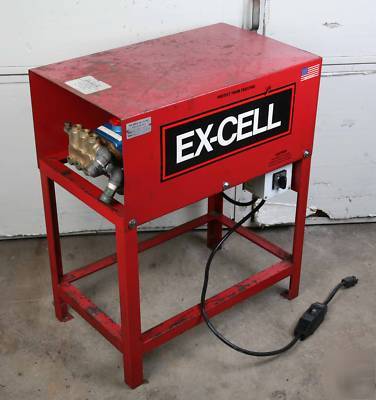 Ex cell pressure steam cat pump washer hot jenny 