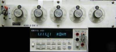 General resistance RDS53-m decade box, nist-certified
