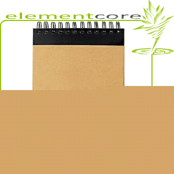 Go green journal memo work note pad book pen included