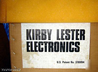 Kirby lester kl-8 count machine - classic all original