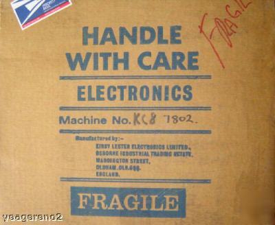 Kirby lester kl-8 count machine - classic all original
