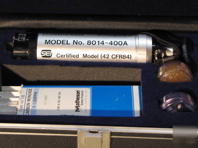 Kitogawa carbon monoxide detector tube with accessories
