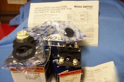Micro switch pushbutton start switch 2 pcs set / 