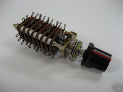 Rotary switch 6 pole 5 position, pulse generator, synth