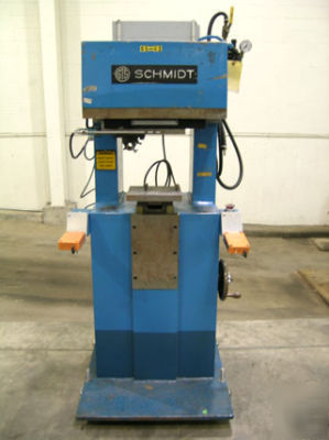 Schmidt model 660 hydraulic roll marking machine