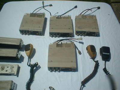Vintage coded / tactec systems (4) MMAG4A cb radios