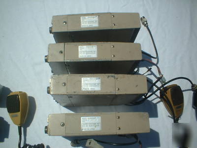 Vintage coded / tactec systems (4) MMAG4A cb radios