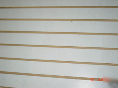 4' x 4' slatwall, slat-wall, slat wall (used)