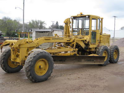 Caterpillar motor grader, cat 12