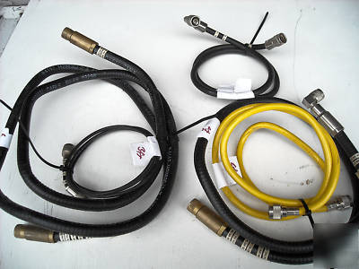 Coax rf patch cables n type high quality (set of 5)