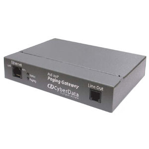 Cyberdata 010846 -voip paging gateway 