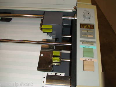 Duplo v-740 continuous forms burster