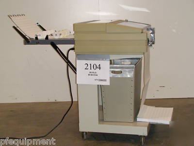 Duplo v-740 continuous forms burster