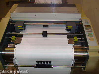 Duplo v-740 continuous forms burster