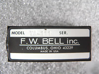 F.w. bell series 9900 gaussmeter axial or transverse