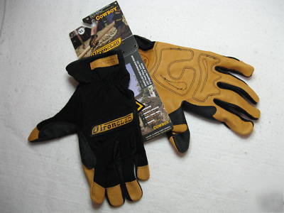 Gloves, ironclad, bullwhip leather,cowboy/ranch. 