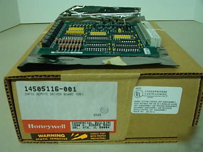 Honeywell dnfss remote driver board (db) 14505116-001