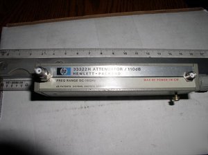 Hp agilent 33322H attenuator, 110DB freq range dc-18GHZ