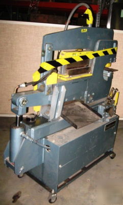 Hydraulic ironworker, scotchman model 4014C 3HP 