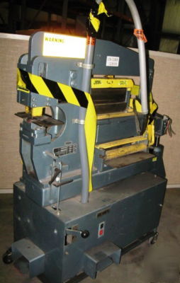 Hydraulic ironworker, scotchman model 4014C 3HP 
