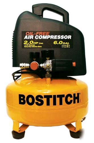 New bostitch 6 gallon electric pancake air compressor