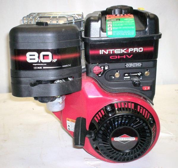 New briggs & straton 8 hp motor gas intek pro engine