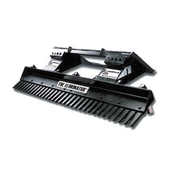 New edge 72'' eliminator scarifier rake skid steer att.