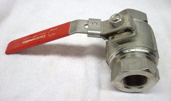 New - stainless steel high pressure valve -1.25