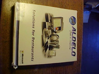 Oem microsoft aldelo software for resturants pro