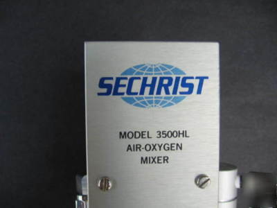 Sechrist 3500HL air-oxygen mixer / blender