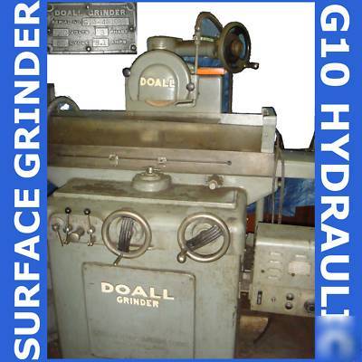 Surface grinder doall hydraulic 2-axis G10 8