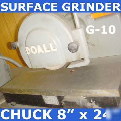 Surface grinder doall hydraulic 2-axis G10 8