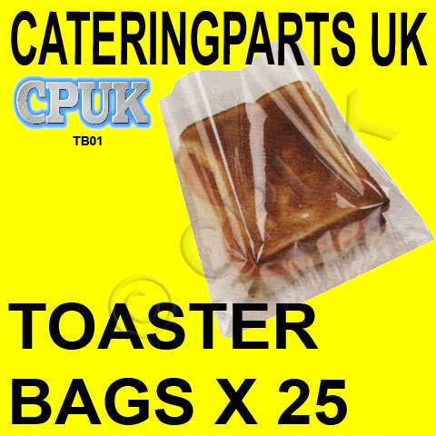 Toastie toasted sandwich disposable toaster bags x 25