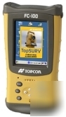 Topcon gms-110 beacon sys.(gis vers)w.fc-100 toppad gis