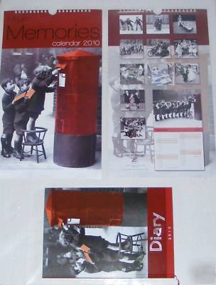  memories calendar 2010 with diary - reduced